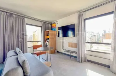 Flat novotel jardins disponível para venda com 30m² e 01 vaga de garagem