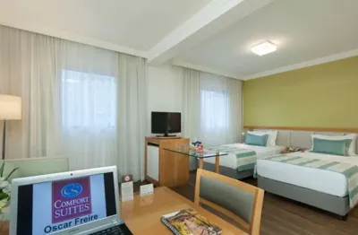 Flat quality suítes oscar freire disponível para venda com 32m² e 01 vaga de garagem