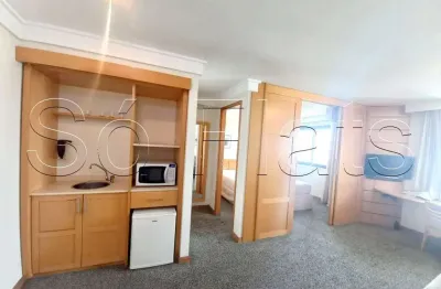 Flat para locação próx a av rubem berta, hospital do rim e hosp do graacc totalmente mobiliado.