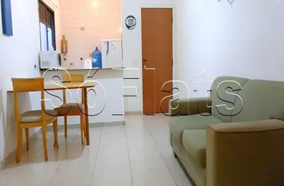 Flat com 1 quarto à venda na Rua Herculano de Freitas, 245, Consolação, São Paulo