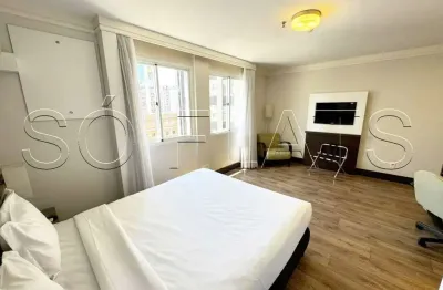Flat com 1 quarto à venda na Rua Fernandes Moreira, 1371, Chácara Santo Antônio, São Paulo