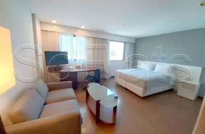 Flat bourbon ibirapuera 27m² 1 dormitório 1 vaga em moema, disponível para locação para locação.