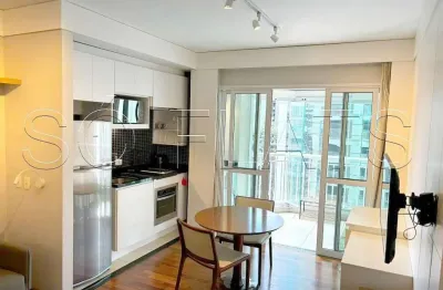 Ótima flat próximo a rua funchal, shopping jk iguatemi, pq do povo e marginal pinheiros