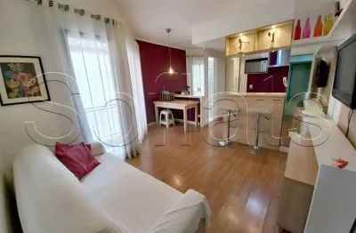 Flat personal, disponível para venda com 39m², 1 dormitório e 1 vaga de garagem