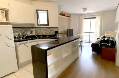 Flat próximo a av. faria lima, excelente opção para se hospedar-se enorme e cozinha completa.
