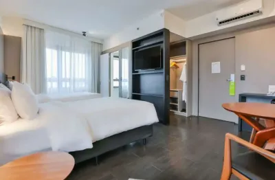 Excelente flat para moradia e investimento nos jardins - the flat