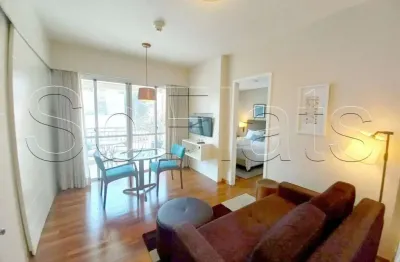Flat estanconfor villa paulista com 37m², 1 dormitório e 1 vaga disponível para locação no jardins