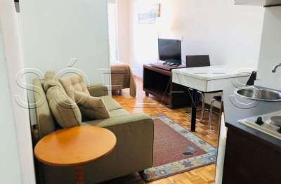 Flat totalmente mobiliado próximo da avenida brig. faria lima e sesc pinheiros.