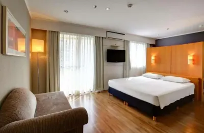 Flat slaviero essential são paulo ibirapuera disponível para venda com 35m² e 01 vaga de garagem