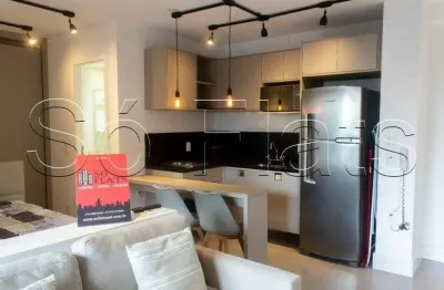 Conforto no studio suzano com 36m² garagem e lavanderia coletiva.