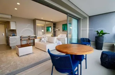 Lindo flat no  v house boutique disponível para locação contendo 46m², 1 dormitório e 1 vaga.