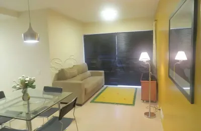 No jd. paulistano, flat com 2 dorms fora do pool, próximo a av. paulista