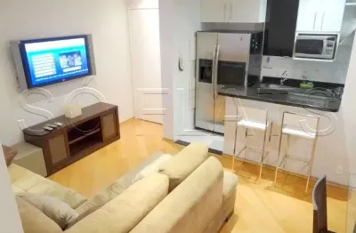 Maravilhoso flat na vila olimpia com 2 dormitórios e 2 vagas disponível.