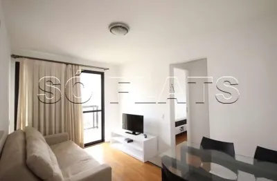 Flat na vila nova conceição para moradia ou investimento  **edifício espaço alpha**