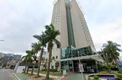 Flat no brooklin com 23m² totalmente mobiliado para investimento.