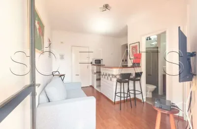 Flat moema studio disponível para venda com 40m², 1 dormitório e 1 vaga de garagem