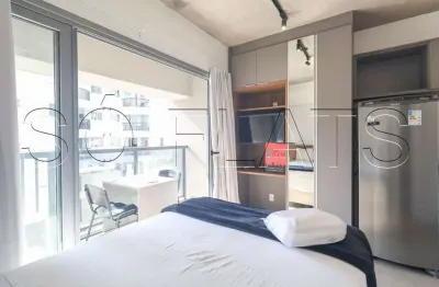 Apto no on lorena disponível para locação com 21m² e 1 dorm. localizado ao lado da av 9 de julho.