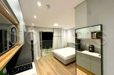 Flat no residencial atmosfera brooklin disponível para locação com 30m² e 1 dormitório