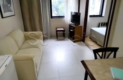 Apto no le premier contendo 28m², 1 dormitório e 1 vaga, disponível para locação no jardim paulista.