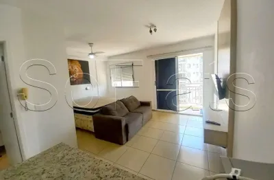 Flat no choice panamby com 35m², 1 dorm e 1 vaga, localizado no morumbi, disponível para locação.