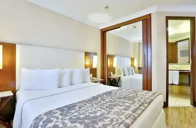 Flat transamérica international plaza disponível para venda com 26,02m² e 01 vaga de garagem
