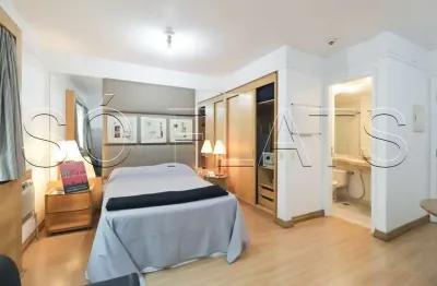 Flat transamerica bela cintra, apto disponível para venda com 27m², 1 dormitório e 1 vaga