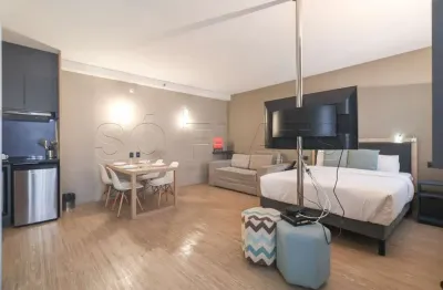 Flat alpha stay disponível para venda com 42m², 1 dormitório e 1 vaga de garagem