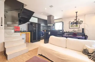 Res loft evolution itaim, apto tríplex disponível para venda com 106m², 1 dormitório e 2 vagas