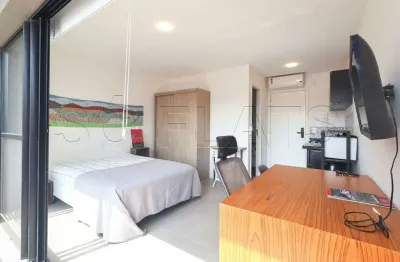 Studio Urbic Sabiá, apto disponível para locação contendo 26m² e 1 dormitório no bairro de Moema.