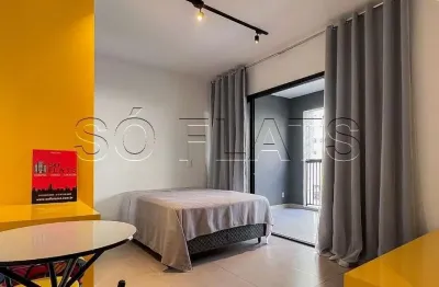 Vn novo higienópolis, studio disponível para venda com 33m²