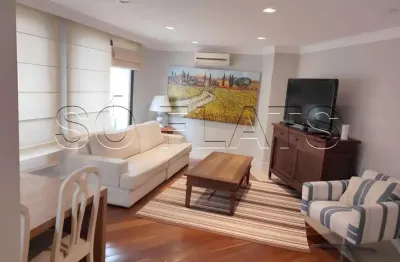 Flat no the pierre disponível para locação 67m² na alameda campinas no jardim paulista.