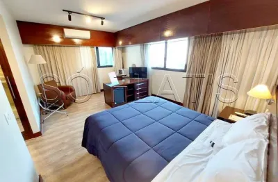 Flat no wyndham berrini, com 29m², 1 dormitório e 01 vaga, disponível para locação no brooklin.