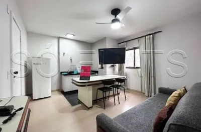 Flat par alocação nos jardins localizado na av brig luis antonio, a poucos metros da av. paulista.