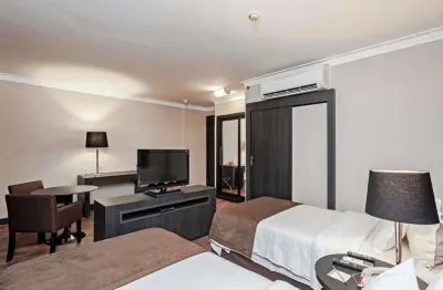 Flat novotel jardins disponível para venda com 30m² e 01 vaga de garagem