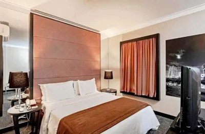 Flat novotel jardins disponível para venda com 30m² e 01 vaga de garagem