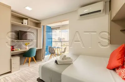 Vn quatá, apartamento no modelo studio disponível para venda com 28m², 1 dormitório e 1 vaga