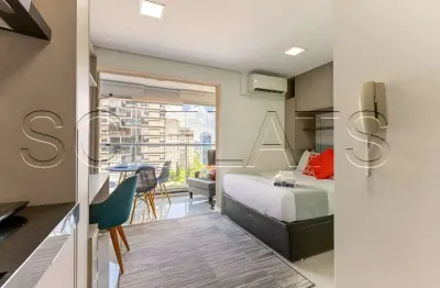Vn quatá, apartamento no modelo studio disponível para venda com 28m², 1 dormitório e 1 vaga