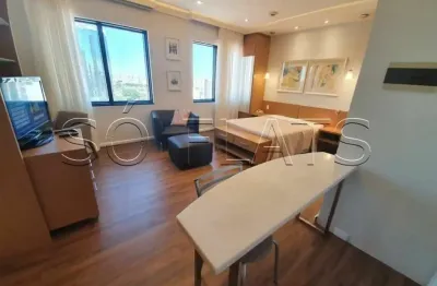 Tryp tatuapé, flat disponível para locação contendo 28m², 01 dormitório e 01 vaga.