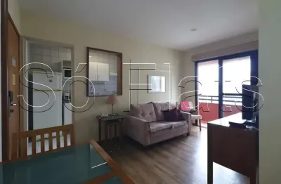Flat mercure sp berrini disponível para venda com 54m², 02 dormitórios e 02 vagas de garagem