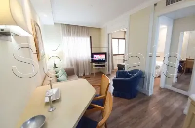 Flat próximo a fdc, shopping vila olímpia e sociedade hípica disponível para locação na vila olímpia