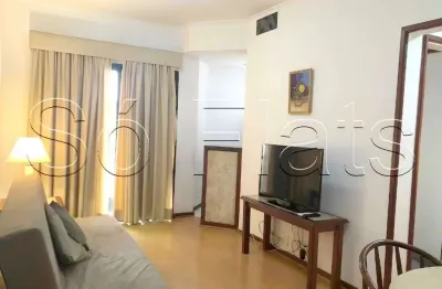 Massis, flat na bela vista disponível para locação com 48m², 1 dormitório e 1 vaga de garagem.