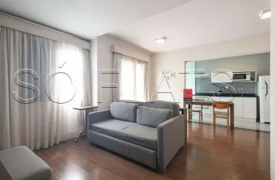 Flat mercure sp berrini disponível para venda com 43m², 1 dormitório e 1 vaga de garagem