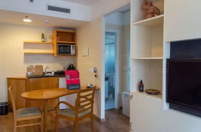 Flat com 1 quarto à venda na Avenida Macuco, 579, Moema, São Paulo