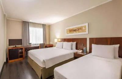 Flat na região do brooklin para investimento, tryp nações unidas, ótima opção para investimento.