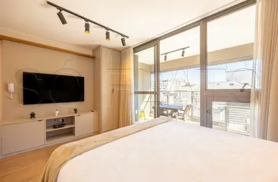 Residencial dsg itaim disponível para locação com 29m², 1 dormitório ao lado da av. santo amaro.