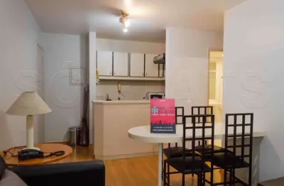 Flat no itaim bibi, próximo a av. faria lima e 9 de julho totalmente mobiliado.