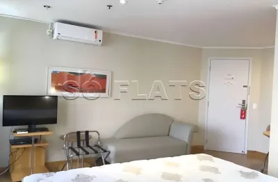 Flat slaviero essential são paulo ibirapuera disponível para venda com 35m² e 01 vaga de garagem