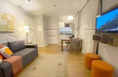 Flat quality bela cintra disponível para venda com 45m², 01 dorm e 01 vaga de garagem