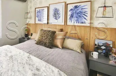 Flat central park para venda com 43m², 01 dormitório e 01 vaga de garagem