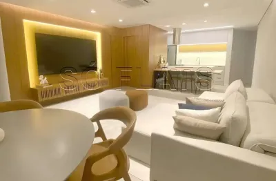 Flat mandarim disponível para venda com 75m², 01 dormitório e 02 vagas de garagem